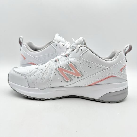 New Balance Womens WX608v5 Running Sneakers US 9 B EU 40.5 White Pink NWOB - Picture 7 of 12